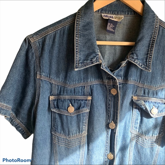 Dresses & Skirts - Vintage Denim Dress • Adriana Sport